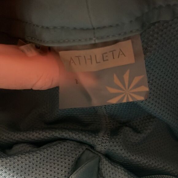 Athleta Teal Blue Dipper A-line Skort Skirt 2 - Picture 7 of 7